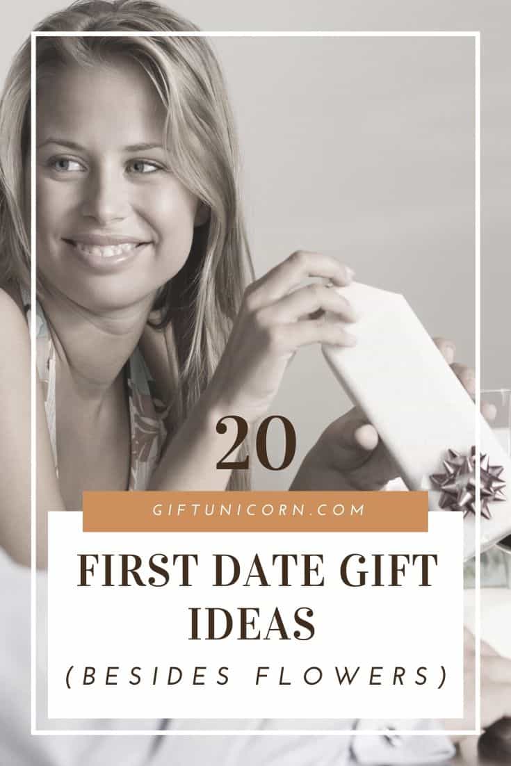 20 first date gift ideas besides flowers pin image