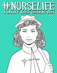 nurse life coloring book