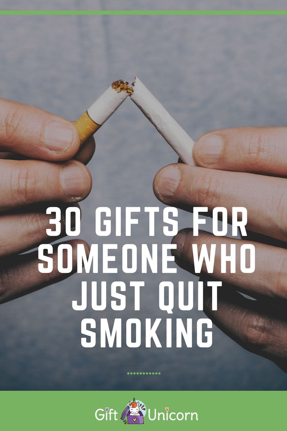 30 gifts for someone who just quit smoking pin image