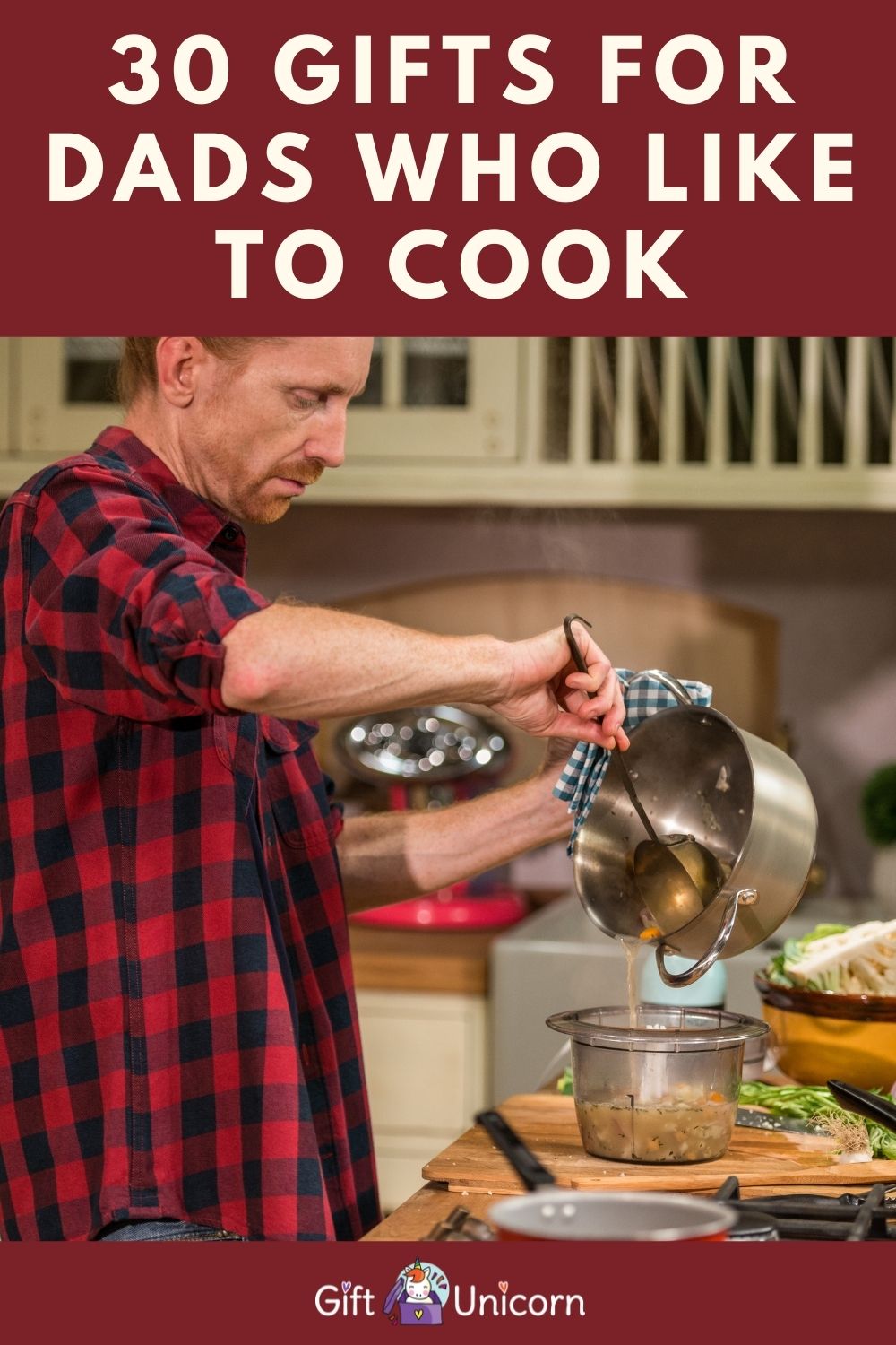 30 Gifts Dads Who Like To Cook Will Adore - pinterest pin image