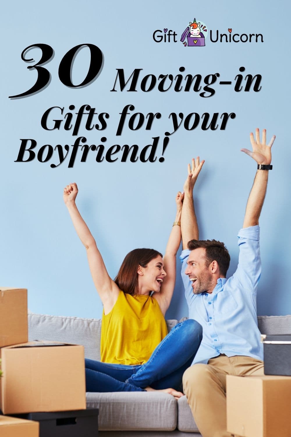 30 moving in gifts for boyfriend pin image