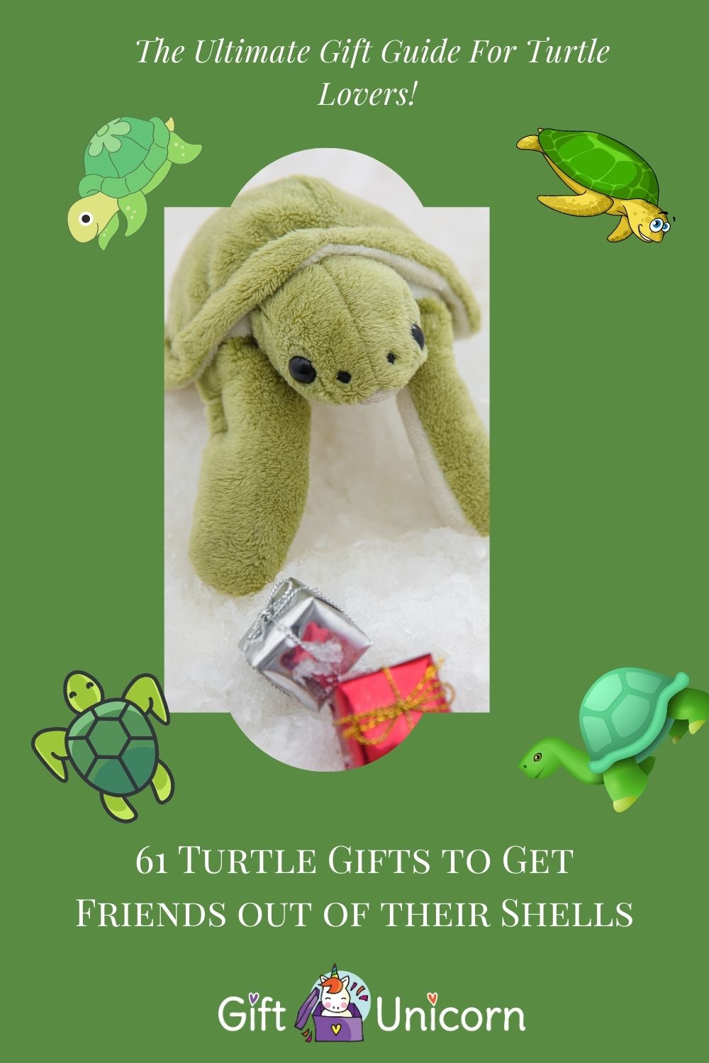 61 Turtle Gift Ideas (Unique and Collectible) - pinterest pin image