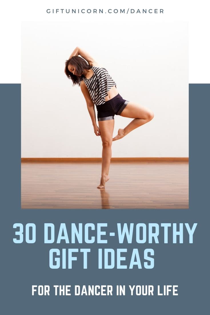 30 gift ideas for a dancer pin image