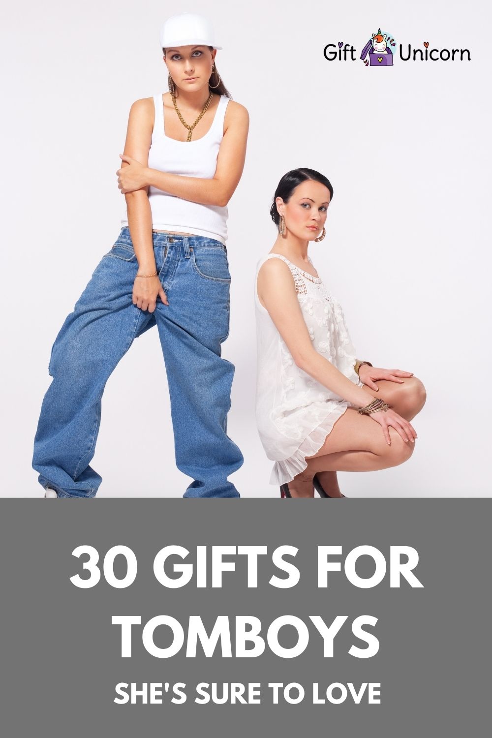 30 Gifts for Tomboys She’s Sure To Love - pinterest pin image