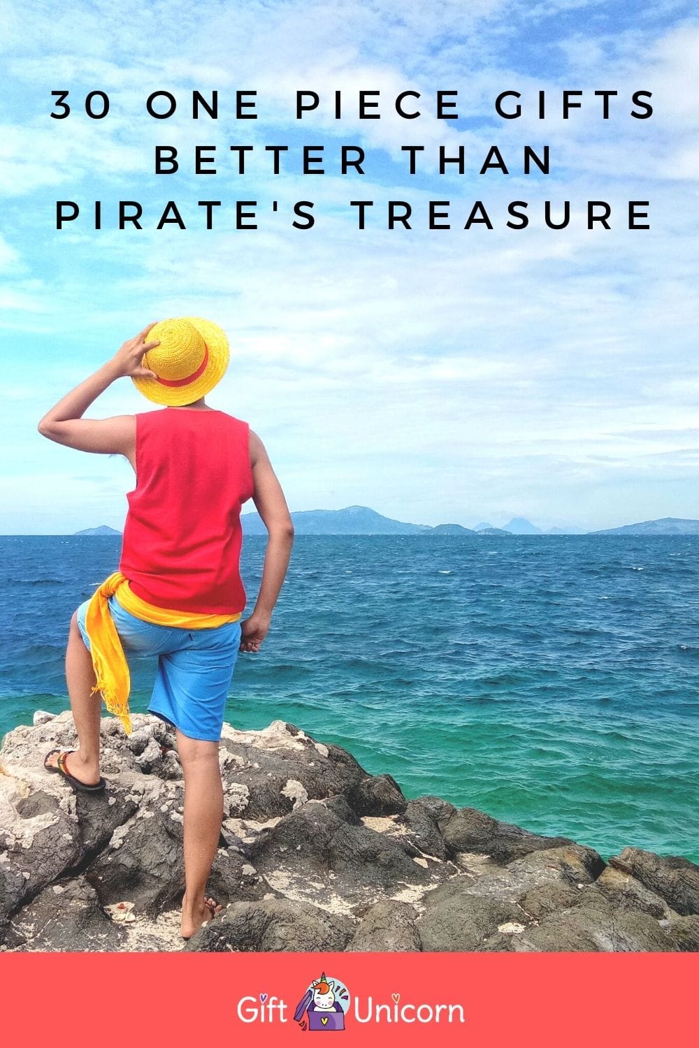 30 One Piece Gifts Better than Pirate’s Treasure - pinterest pin image