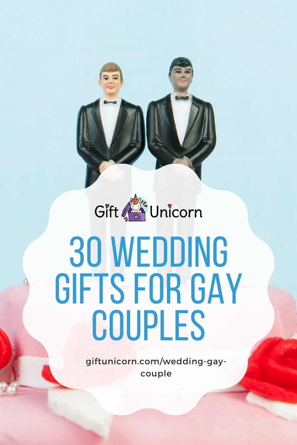 30 wedding gifts for gay couples pin image