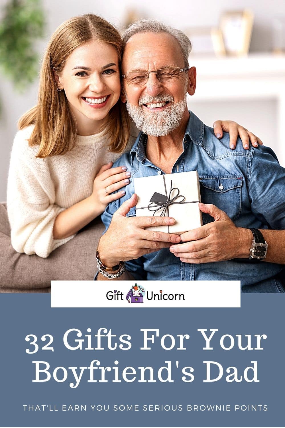 32 Gifts For Your Boyfriend’s Dad To Earn Brownie Points - pinterest pin image