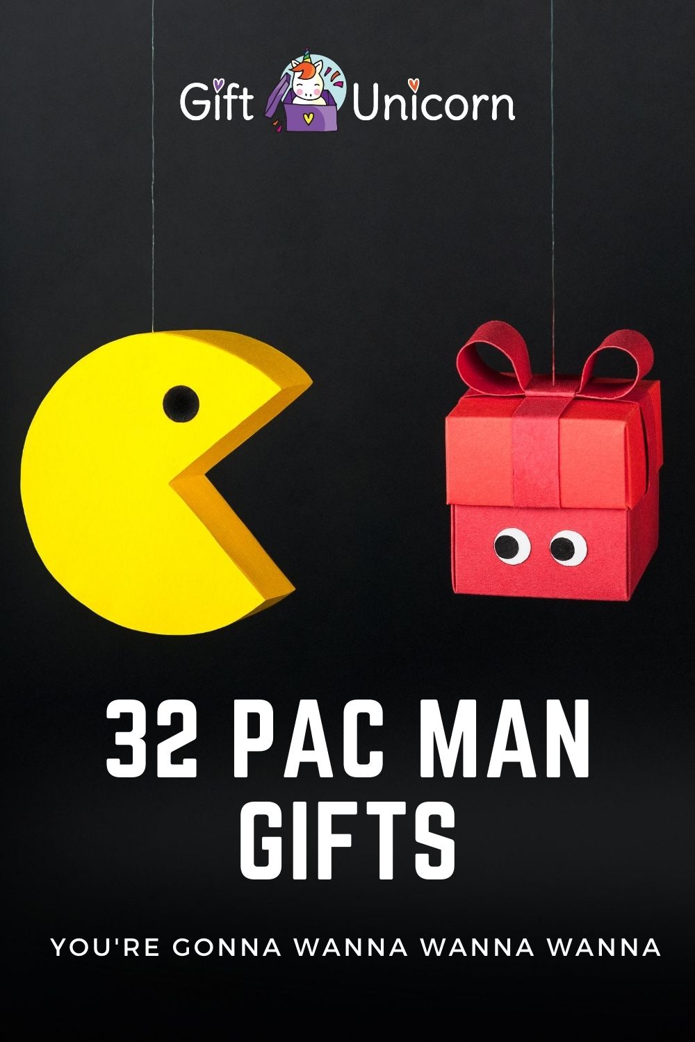 32 Pac man presents pinterest pin image