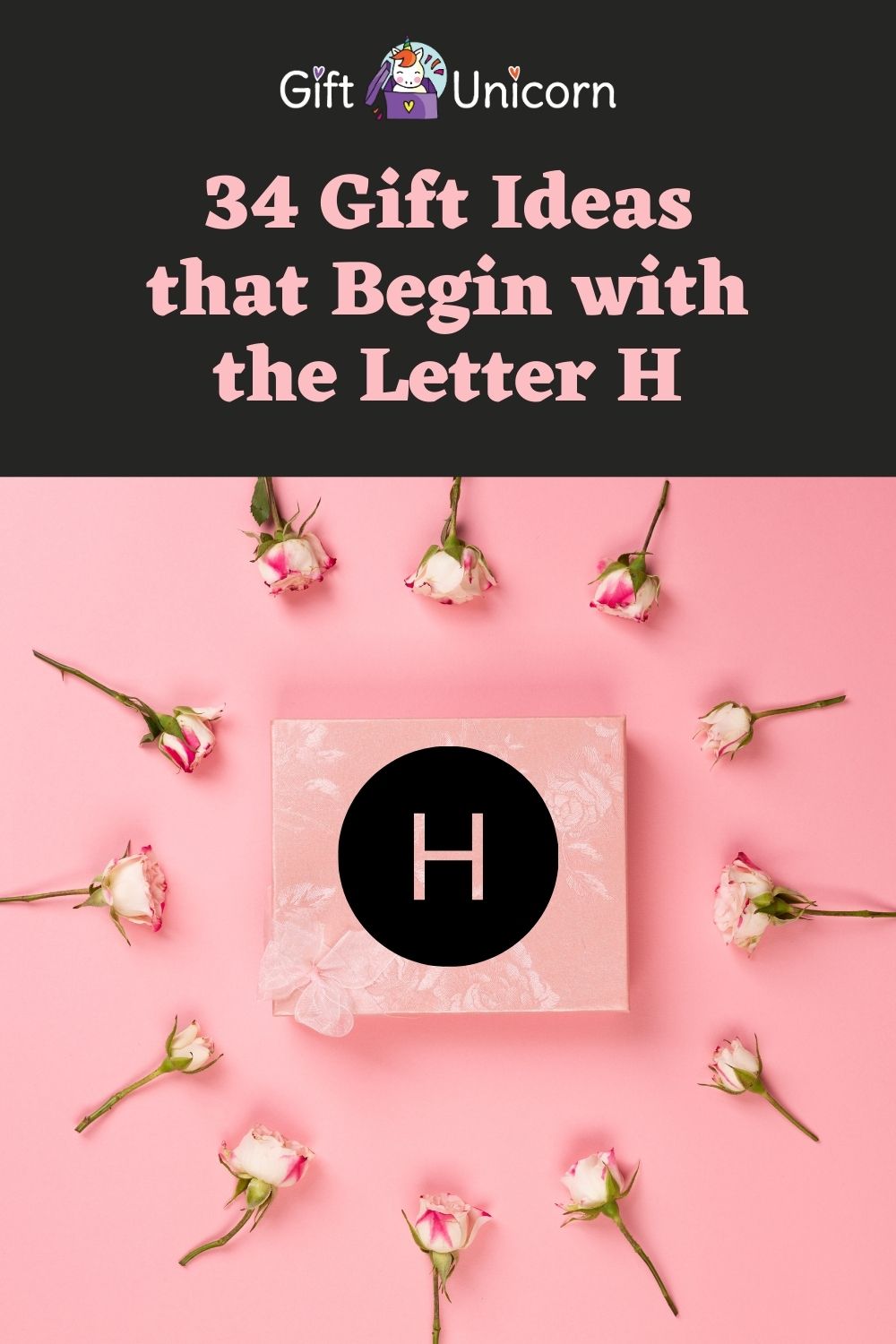 34 Gift Ideas that Begin with the Letter H - pinterest pin image