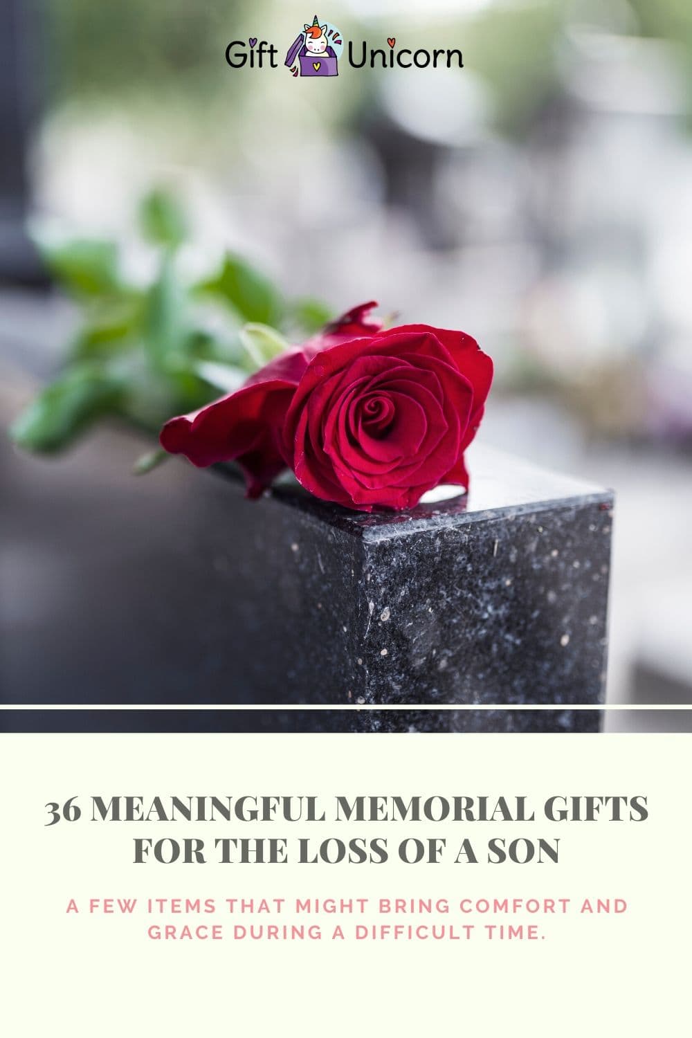 36 memorial gifts for son pin image