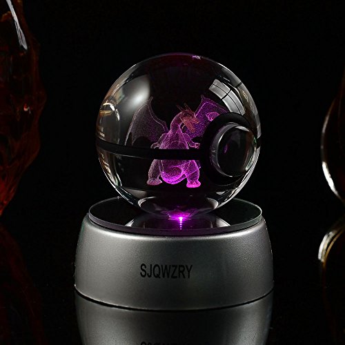 3D crystal ball LED lamp