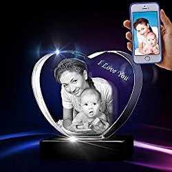 3D crystal picture frame