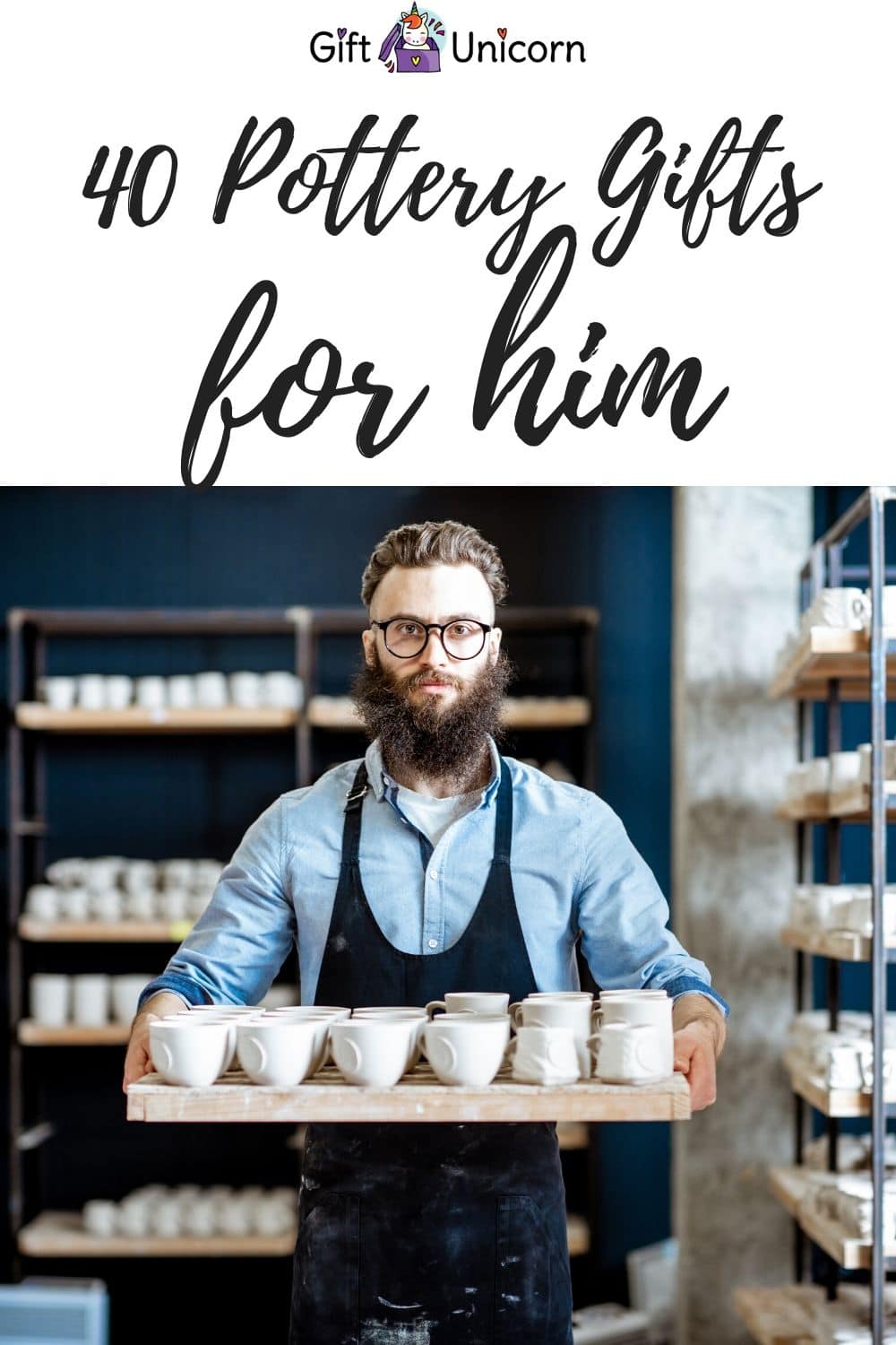 40 Pottery gifts for him pin image