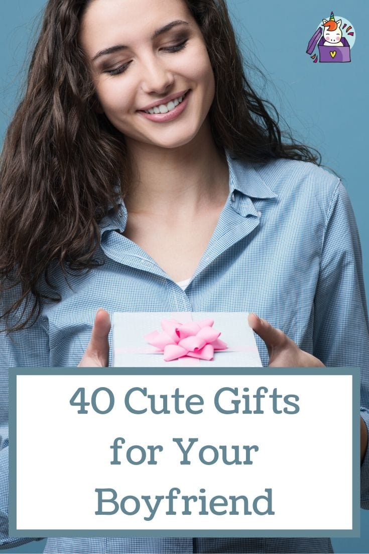40 cute gifts for boyfriend pin image