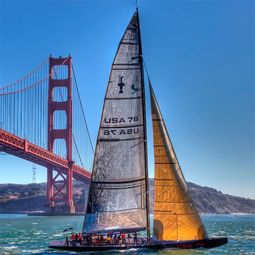 America´s cup sailing