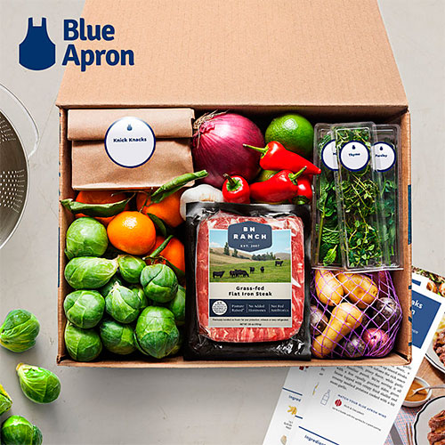 Blue Apron Meal Delivery Plan