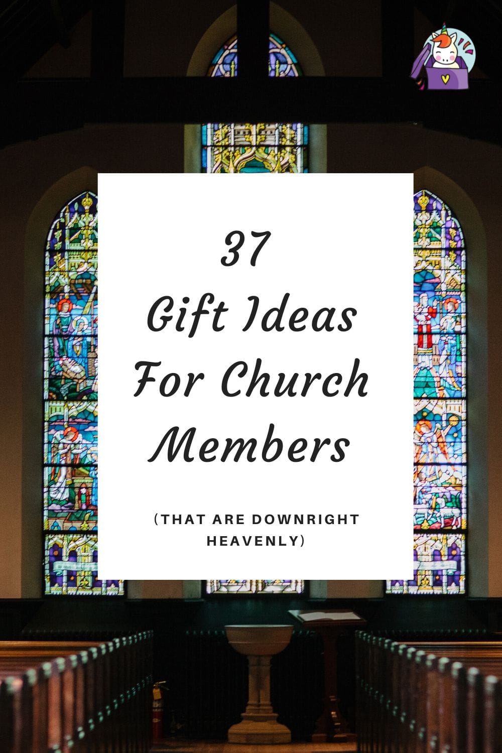 gift ideas for church members pin image