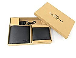 ID wallet and key fob gift set