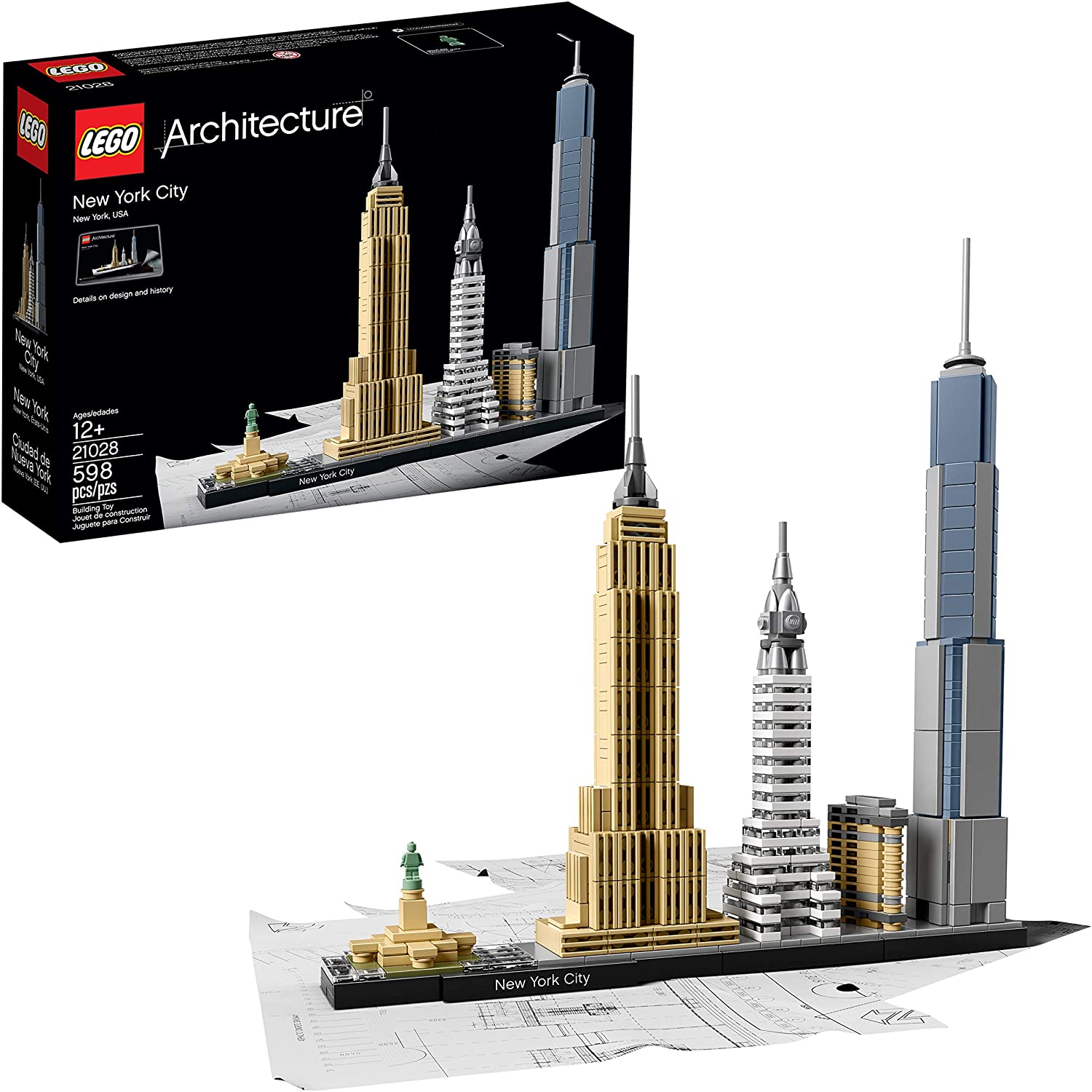 LEGO architecture New York city