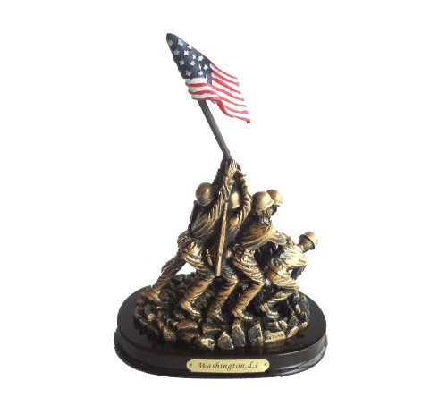 US marine corps war memorial figurine