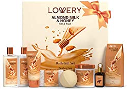 almond milk and honey spa kit