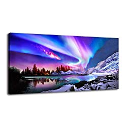 aurora borealis wall art