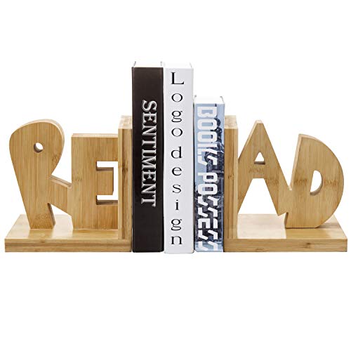 bamboo bookends