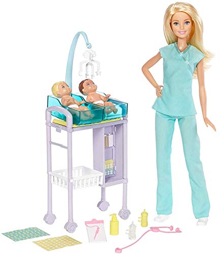 barbie doctor play set
