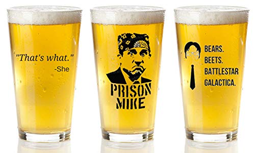 beer glasses set