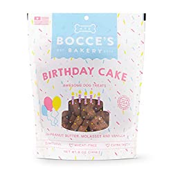 birthday cake dog treats
