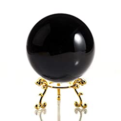 black crystal ball