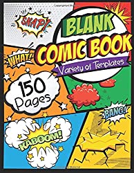 blank comic book