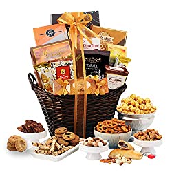 chocolate and sweets gift basket