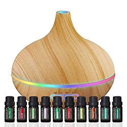 diffuser and essential oil set