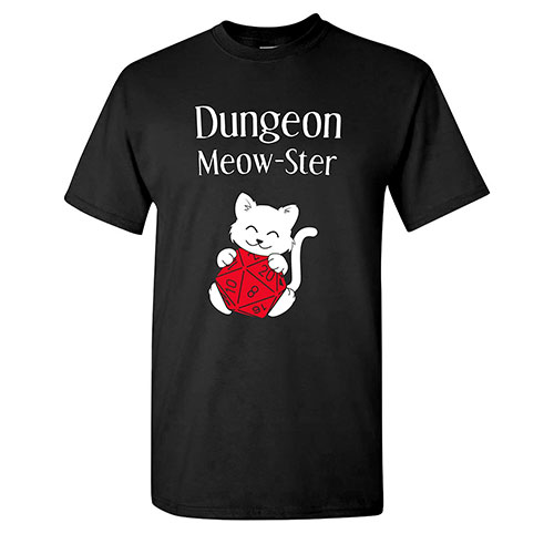 dungeon meowster tshirt