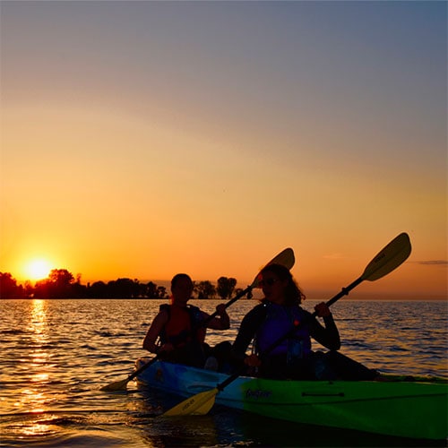 Egg Harbor sunset kayak tour