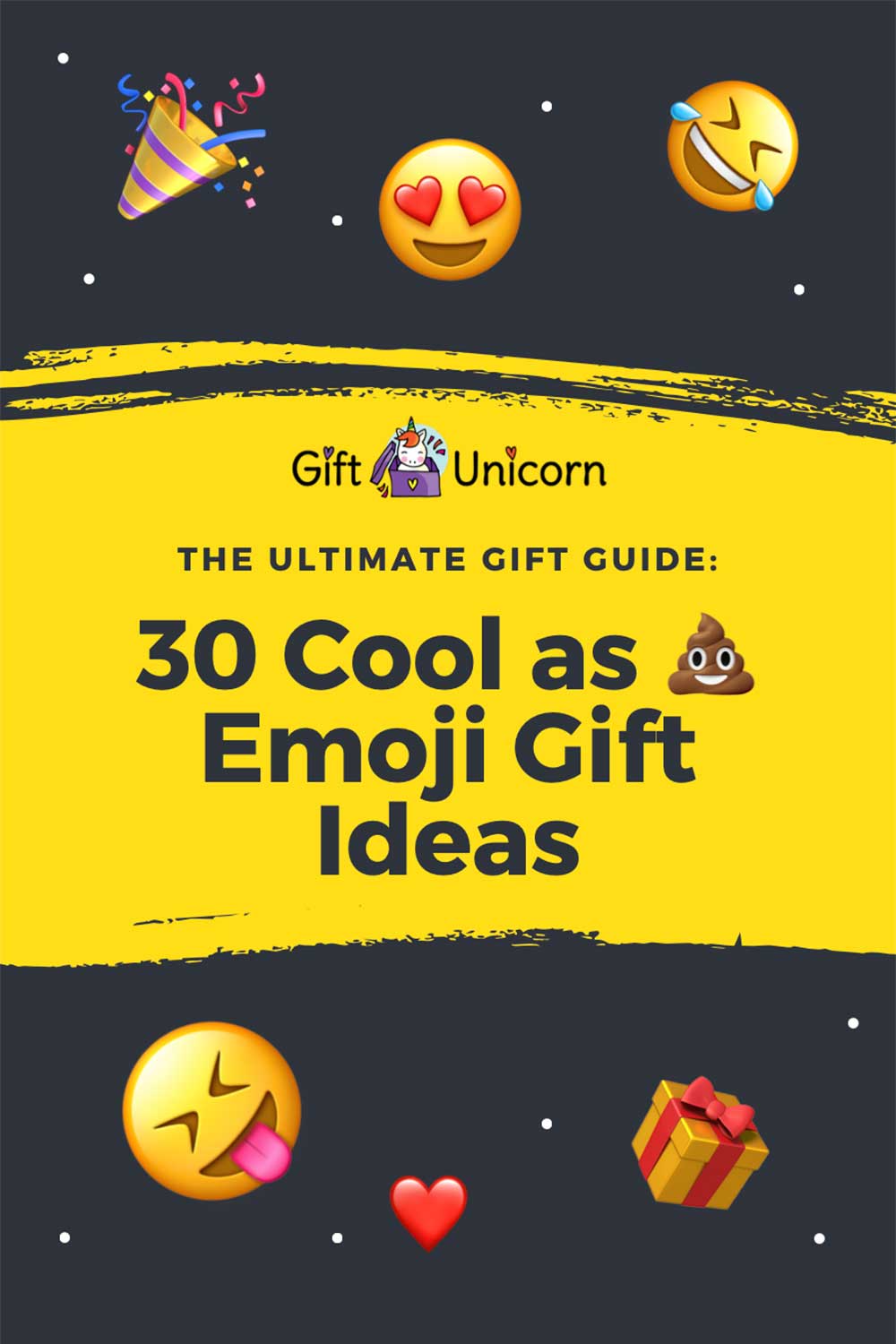 emoji gift guide pin