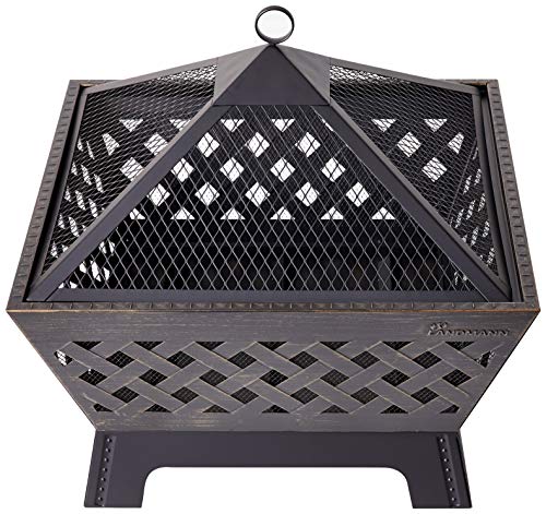 fire pit with cover