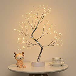 firefly bonsai tree light lamp