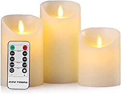flameless candles set