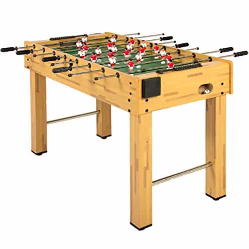 wooden soccer table