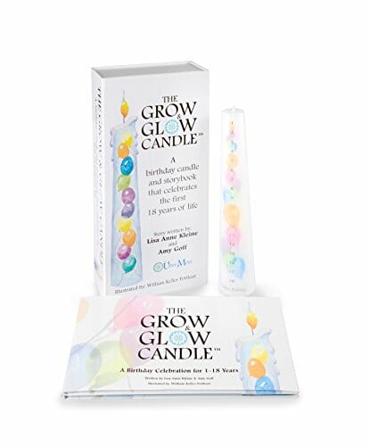 grow candle baby present