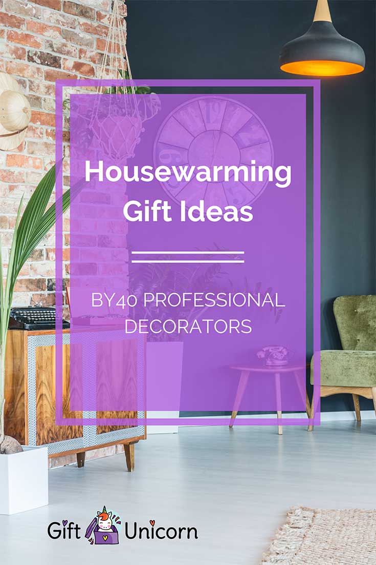 housewarming gift ideas pin image