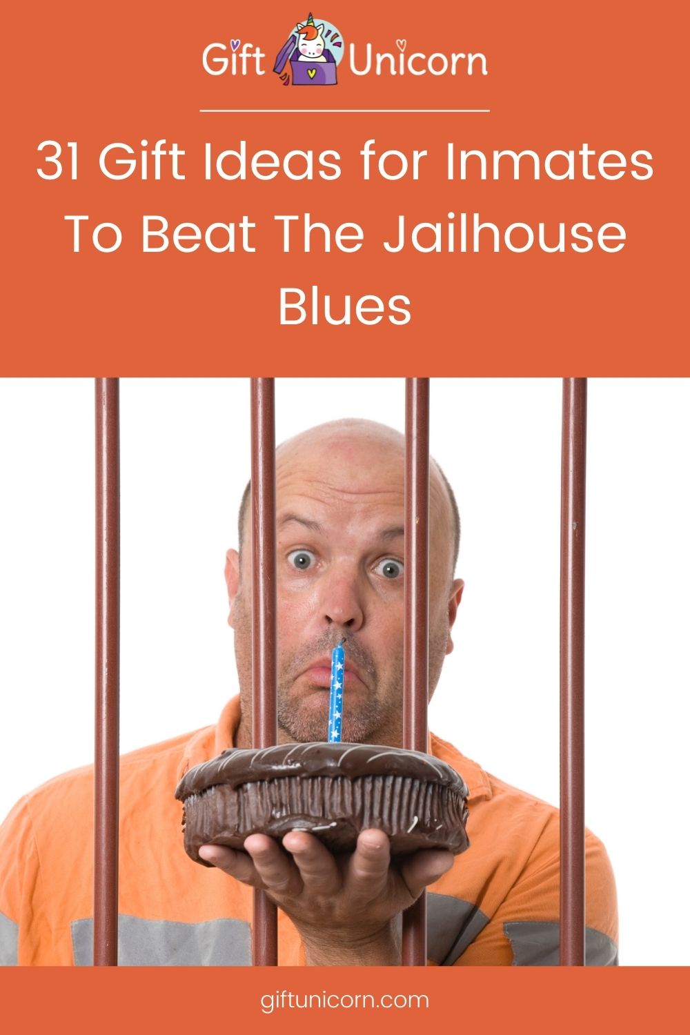 31 Gift Ideas for Inmates To Beat The Jailhouse Blues - pinterest pin image