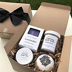 lavender spa gift box