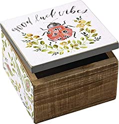 lettered hinged box
