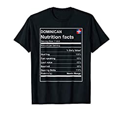 nutrition facts T-shirt