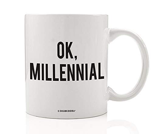 ok millennial coffee mug