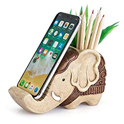 pencil holder with phone stand
