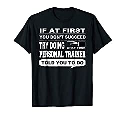 personal trainer T-shirt